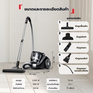 [สินค้าใหม่]เครื่องดูดฝุ่นแบบกล่องไร้ถุงเก็บฝุ่น Compact Power XXL รุ่น TW4B75EA และ TW4B25EA