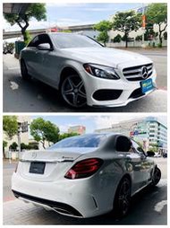 路易SAVE認證，2015年式BENZ C300 AMG 全景天窗 柏林 大滿配