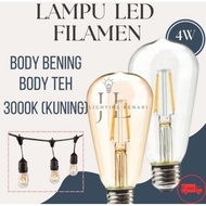 4W LED FILAMENT LAMP EDISON FILAMENT LAMP/ LED FILAMENT CAFE HANGING LAMP