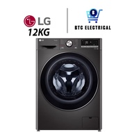 LG 12kg FV1412S3B Front Load Washer with AI Direct Drive™ and TurboWash™360˚ Washing Machine