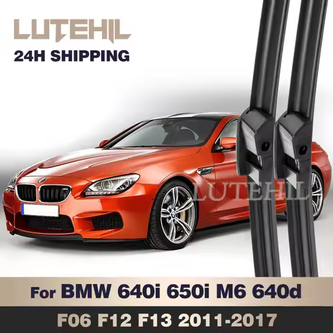 For BMW 640i 650i M6 640d F06 F12 F13 2011-2017 2012 2013 Wiper Front Wiper Blades Windshield Windsc