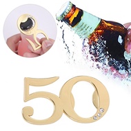 50th Bottle Opener Wedding Anniversary 50 Years Party Favors Souvenir Birthday Prestent Gift Bottle