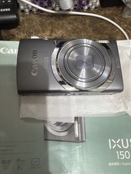 全新 Canon IXUS 150 銀色CCD相機正常運作