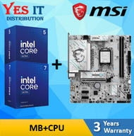 MSI H810M Gaming WIFI6E mATX Motherboard DDR5 + Intel Ultra 5 225/ 225F / 235 / 245K / 245KF / Ultra