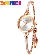 ✱◈✚ SKMEI Fashion Ladies Quartz Watch Stainless Steel Watch Waterproof Bracelet Girlfriend Watch Jam Tangan Perempuan