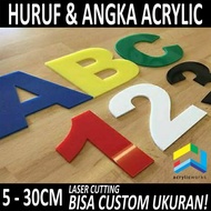 ADA Huruf Timbul Acrylic Tinggi 30 CM