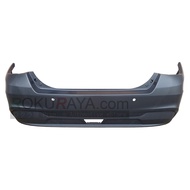 Proton Saga VVT Third Gen (2016 - Present) Rear Bumper Polypropylene PP Plastic Body Replacement Par