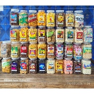 SNACK BRANDED 2 LITER JAR CHIKI TWIST JETZ TORTILA/ JETZ CHOCOLATE/ / DELICIOUSmie MAX CORN CORN/ MA