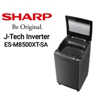 PROMO Mesin Cuci Sharp 8.5Kg 1 Tabung ES-M8500XT-SA Inverter Top Loading Esm 8500 Khusus Bogor