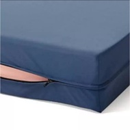 Pollymicro Plain Foam Mattress Cover Zippered Bed Sheet Size 70x200, 80x200, 90x200 (Single), 100x20