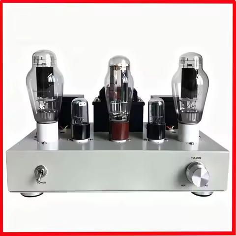 High-end 300B 2A3 Tube Amplifier 5U4G 6SN7 Point-to-Point Welding 2.0 Channel Single End Stereo Play