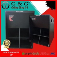 Subwoofer 18 Inch|Passive Turbo 18 Inch| Audio One Original Type Turbo 118 Best (Harga/1 Unit )|PROMO SUBWOOFER|SUBWOOFER MURAH |GGONLINE