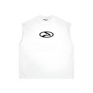 Domination Labs North White Boxy Singlet