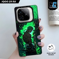 IQOO Z9 5G Premium Hologram IMD Casing - Softcase IMD hybrid Zoro Motif UV Printing IQOO Z9X 5G | Ca