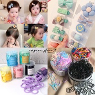 50pcs Korean Colourful Rubber Hair Ties |Fashion Hairband Getah Rambut | Hair Accessories 50pcs束发带
