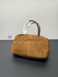 紫鑽🌟誠信商家🌟💜全新Burberry The Medium Suede Tote 手提包 棕色 麂皮 Size 30cm手袋 包包