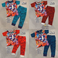 BOY KIDS PYJAMAS JERSEY BORONG MURAH BAJU TIDUR BUDAK