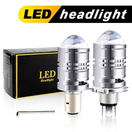 1PC For Yamaha YZF-R15 H4 LED Projector Lens Headlight Motorcycle LED Headlight Canbus HB2 9003 Hi/L