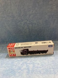 Tomica 127 Isuzu giga full trailer dump 有新貼