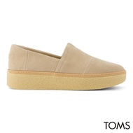 Toms Wmns Adelaide Oatmeal Suede