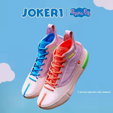 361 Degrees Joker 1 Men's Basketball Shoes High-top Breathable Shock-Absorbing Non-slip Wear-resista