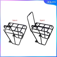 [dolity] Bicycle Front Wheel Carrier, Bicycle Front Fork Carrier, Luggage Rack, Equipment