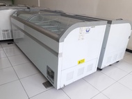 Freezer kulkas display kaca sliding GEA SD 700 liter bekas second