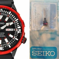 Crown+Stem U/ Seiko Diver Redline Baby Tuna Srp233 | 4R36-00T0 Limited