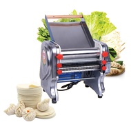 Dumpling Dough Rolling Machine, Cutting Flour-Rolled Bread To Make Stainless Steel pizza Base Run Crazy