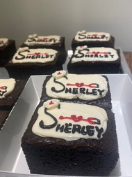 客製化布朗尼 布朗尼 可可甜點 巧克力蛋糕 巧克力甜點