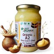 JUST ORGANIK- Organic A2 Desi Cow's Ghee 500ml / Organic Cow Ghee