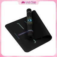Thảm tập yoga cao su cao cấp SUN F26 [TẶNG TÚI ĐỰNG CAO CẤP+ QUÀ TẶNG] thương hiệu LOUIS YOGA- chống