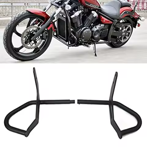 For Yamaha Stryker XVS 1300 XVS1300 2011-2023 Motorcycle Crash Bars Highway Engine Guard Bumper Stun