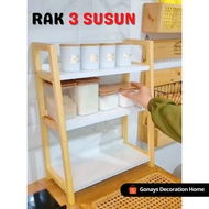 3-tier Shelf/Stacking Rack/Tier Shelf/Aesthetic Shelf