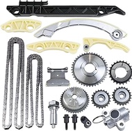 MITZONE Head Gasket Set & Timing Chain Kit & Water Pump Compatible with 2008-13 Chevrolet Malibu 10-
