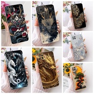 For OPPO A73 2020 Casing CPH2099 Fashion Dragon Cartoon Pattern Soft Slim Silicone Back Phone Cover 