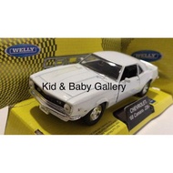 DIE CAST WELLY CHEVROLET 68 CAMARO Z28 [ MBWK 036 ]