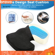 [Br] Memory Foam Office Cushion Office Chair Seat Cushion Comfortable Ergonomic Seat Cushion for Office Chair Breathable Tailbone Support Cushion for Pain Relief Durable