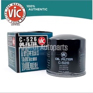 VIC C 526 OIL FILTER FOR ISUZU ELF, 4HF1, 4HE1, 4HL1, 6HK1
