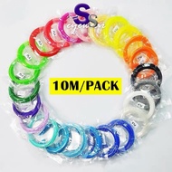(10 METER) PLA 3D Printing Filament Material for 1.75mm 3D Pen Refills