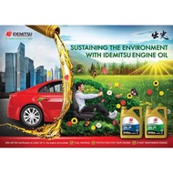 0W-20 Fully Synthetic API SN/GF-5 Idemitsu Engine Oil 4L