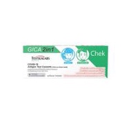 GICA 2in1 ชุดตรวจโควิด Antigen Test แบบตรวจทางน้ำลายและทางโพรงจมูก กล่อง 1 ชุด (325673-602491010)