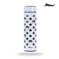 Mimi Dot W&B Temperature-Retaining Water Bottle Cylindrical Shape White A9Y1WH