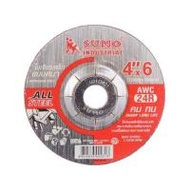 ใบเจียรเหล็กหนา SUMO AWC24R 4 นิ้ว (100X6 มม.) สีแดง (119468)