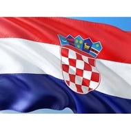 National Flag Kroasia International Croatia World Flag Decoration Kanto