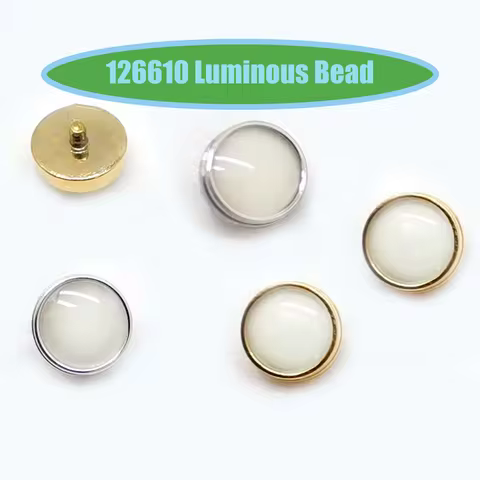 1/3/5pcs Watch Accessories Blackwater Ghost Night Pearl Small Hole Adapter 126610LN Night Pearl 1266