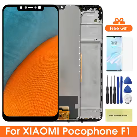 Poco F1 LCD Display Screen for Xiaomi Pocophone F1 Lcd Display Touch Screen Digitizer Assembly for X