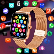 Full Touch Smart Watch Women Men Smartwatch Electronics Smart Clock For Android IOS Fitness Tracker Square Sport Smart-watch