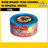 Ayam Brand Tuna Chunks in Mineral Water 150g