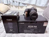 Canon EOS R8 24-50mm f/4.5-6.3 IS STM Kit 連 RF 28-70mm f2.8 鏡頭